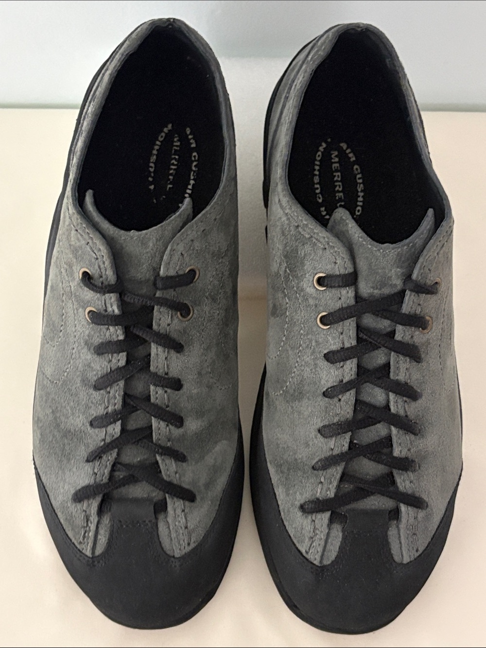Vintage Merrell Classic Jungle Climb Granite Gray Suede Trekking Shoes. Size-8.5